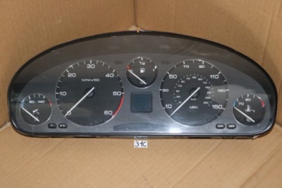 Peugeot 607 приладова панель лічильник спідометр obrotomierz us uk фото №1