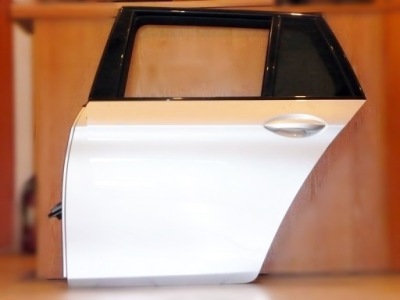 Bmw f11 lci рестайлинг  дверь левый задний  titansilber 354 w цвет фото №1