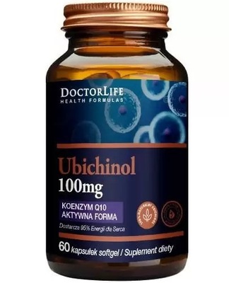 Doctor Life Ubichinol 100 mg 60 kapsułek