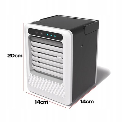 TRWALY MINI TRANSPORTABLE VENTILADOR KLIMATYZATORA OSO  