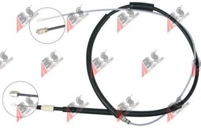 CABLE FRENOS DE MANO RENAULT MEGANE II CC 02-  