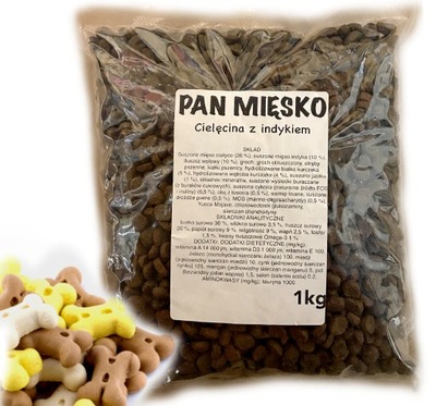 Pan Mięsko Cielęcina z indykiem 1kg (na wagę)