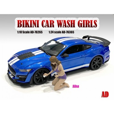 American Diorama Figurka “Bikini Car Wash Girl – Alisa” 1:24