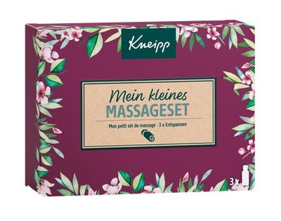 KNEIPP Mein kleines Massageset olejki do masażu zestaw 3x20ml