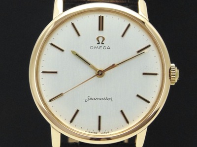 ZŁOTA OMEGA SEAMASTER CAL.601 PR.750 18ct ROK PROD.1967