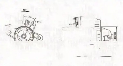 Стартер 063720977010 magneti marelli фото №1