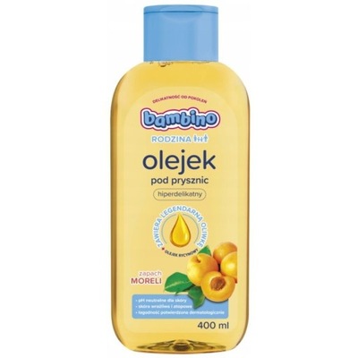 Bambino Olejek pod prysznic delikatny morela 400ml