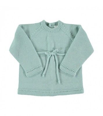 Petit Oh! Sweter dzianinowy z kokardką r. 56