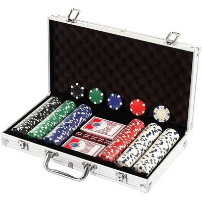 Zestaw do pokera w walizce