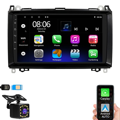 RADIO MERCEDES W169 W906 W639 W245 ANDROID 6/128G  