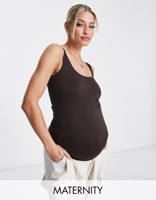 MAMALICIOUS MATERNITY GŁADKA BLUZKA ONE SIZE