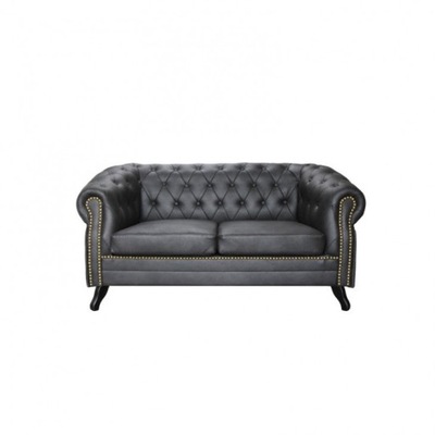 Sofa Pikowana Alexa 2 Chesterfield w stylu Glamour