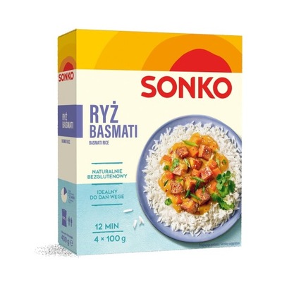 Sonko Ryż basmati 4x100g