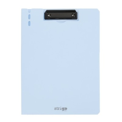 DESKA A4 Z GÓRNYM KLIPEM BŁĘKITNA STRIGO, STRIGO