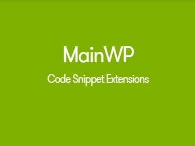 Wtyczka Mainwp Code Snippets Extension