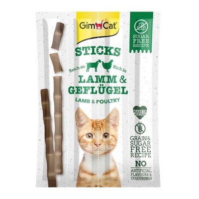 GIMCAT STICKS JAGNIĘCINA DRÓB 4 SZT