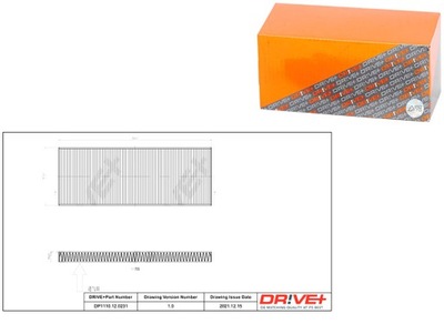 ФИЛЬТР САЛОНА AUDI 93- 80 УГОЛЬНЫЙ DRIVE+