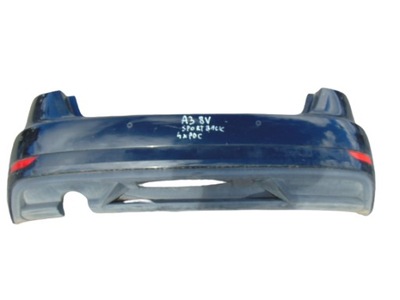 Бампер задняя audi a3 8v lift sportback 4xpdc фото №1