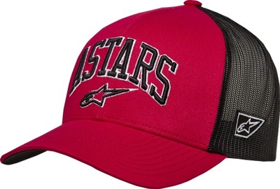 CZAPKA CON DASZKIEM ALPINESTARS DUNKER TRUCKER HAT RED  