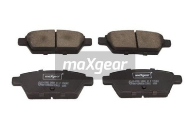 MAXGEAR 19-2992 КОЛОДКИ ТОРМОЗНЫЕ ЗАД MAZDA 6 2,3 02-07