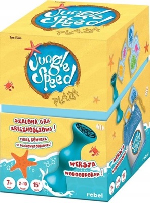 GRA KARCIANA JUNGLE SPEED PLAŻA ZRĘCZNOŚĆ SPOSTRZE