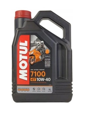 OLEJ SILNIKOWY MOTUL 10W40 4T 7100 4L