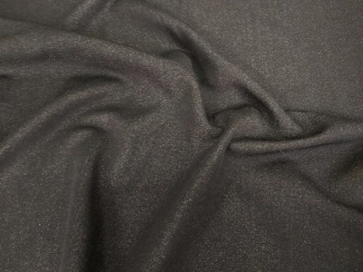 tkanina jeans na spódnice spodnie czarne szer150cm