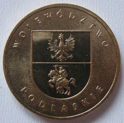 2 ZŁOTE GN -2004- WOJEWÓDZTWO PODLASKIE - STAN MENNICZY