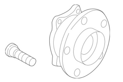 Ступиця підшипник колеса перед mazda cx-9 tc 2016 - 2.5t фото №1