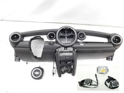 Приборная панель приборная 2x подушка безопасности 2x pas - mini clubman r55 cooper r56 фото №1