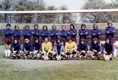 Pocztówka - Sezon 1974/75 Górnik Zabrze