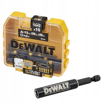 Bity końcówki udarowe PZ2 Torx DT70522T DeWALT