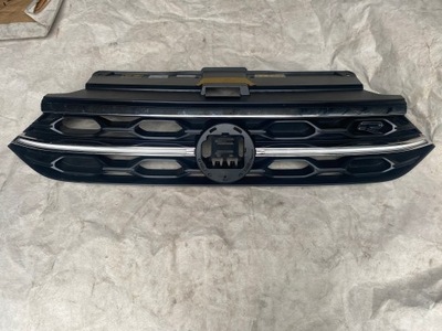 Vw t-roc r r-line 21-решётка радиатора w бампер led фото №1