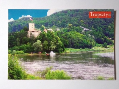 ZAMEK TROPSZTYN Dunajec gm. Czchów