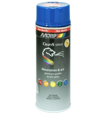 Lakier CRAFTS spray 400ml RAL 5015 niebieski