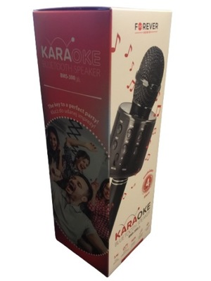 Forever Audio Mikrofon Bluetooth karaoke czarny