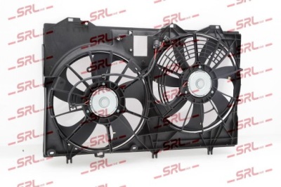 Вентилятор с корпус кронштейном toyota highlander 13- фото №1