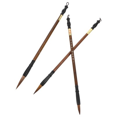 ZESTAW PĘDZLI KALIGRAFICZNYCH CHIŃSKIE PIÓRA DO PISANIA