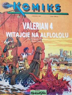 Komiks Fantastyka: Valarian Witajcie na Alflololu