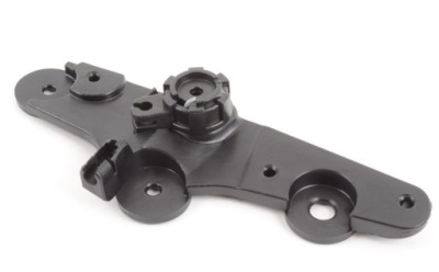 Bmw оригинальный номер 51239150273 кронштейн тросы капот фото №1