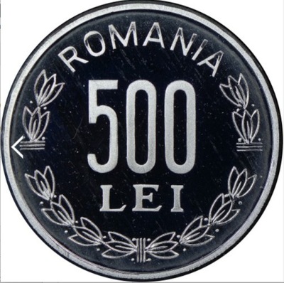 Rumunia 500 lei Herb 2000