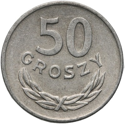 Polska, PRL, 50 groszy 1984, st. 2-