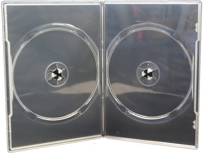 Pudełka AMARAY CLEAR SLIM 2 DVD 7mm 50 szt Jakość