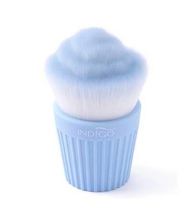 Indigo Cupcake Brush- Pastel Blue