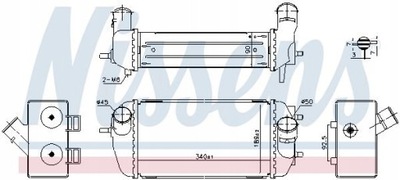 INTERCOOLER KIA NISSENS 961495  