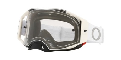 OAKLEY AIRBRAKE MX TUFF BLOCKS WHITE LIMPIO - NOVEDAD  