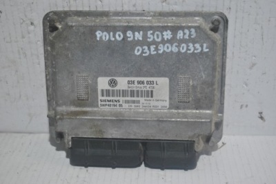 Бортовий комп'ютер volkswagen оригінальний номер 03e906033l фото №1