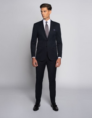 Garnitur turro granatowy super slim fit 176 88 78