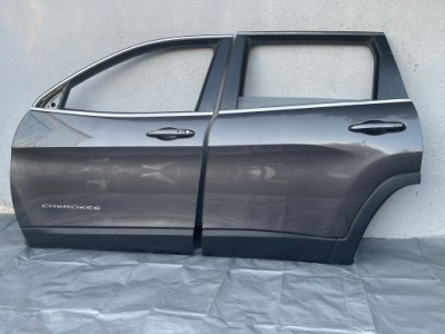 Jeep cherokee kl lift двері ліва передній задні комплект 2018- сірі фото №1