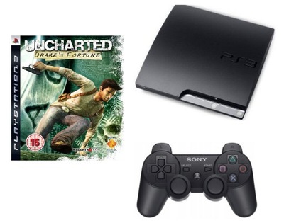 Konsola Sony Playstation 3 Slim 320 GB Uncharted